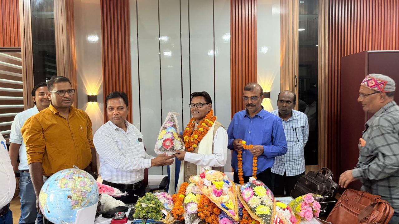 NEW PRINCIPAL SIR JOINING